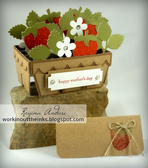 WORKIN' OUT THE INKS A CARTON OF STRAWBERRIES (BOX CARD)