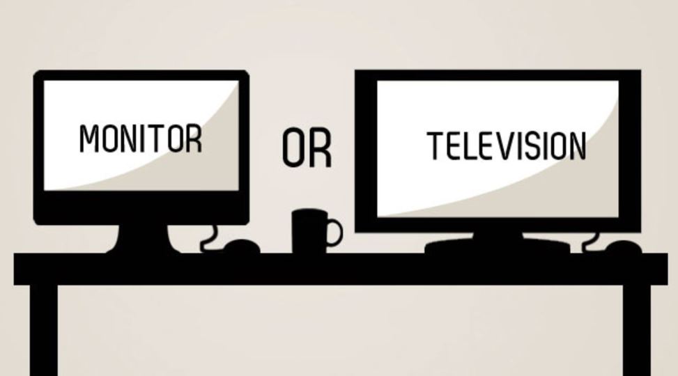 Monitors and TV Similarities and Differences