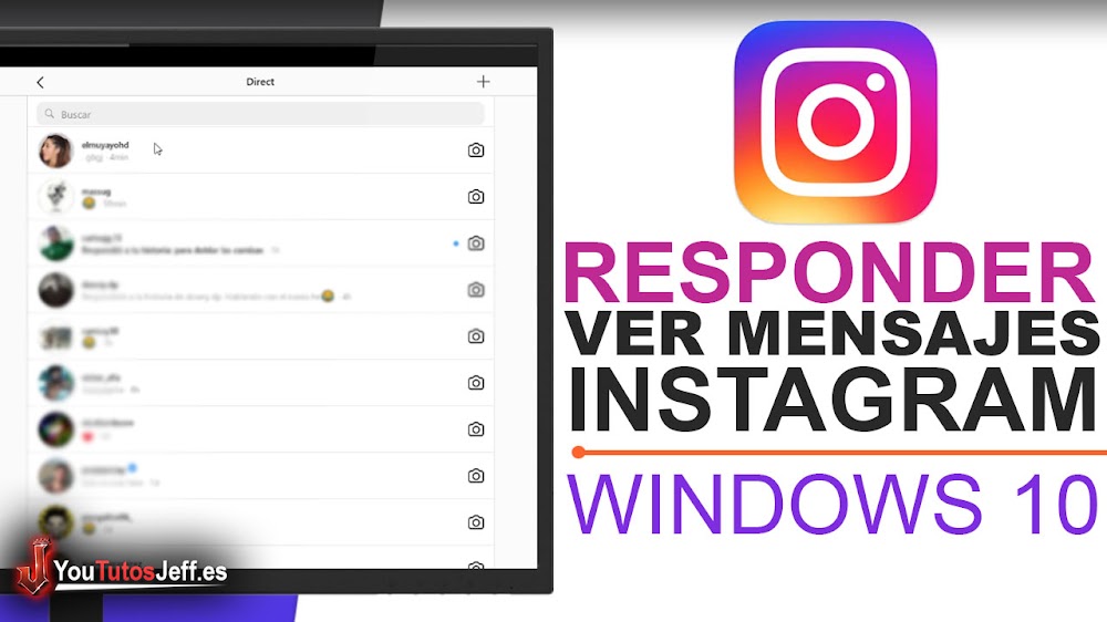 Como Ver y Responder los Mensajes de Instagram desde PC en Windows 10