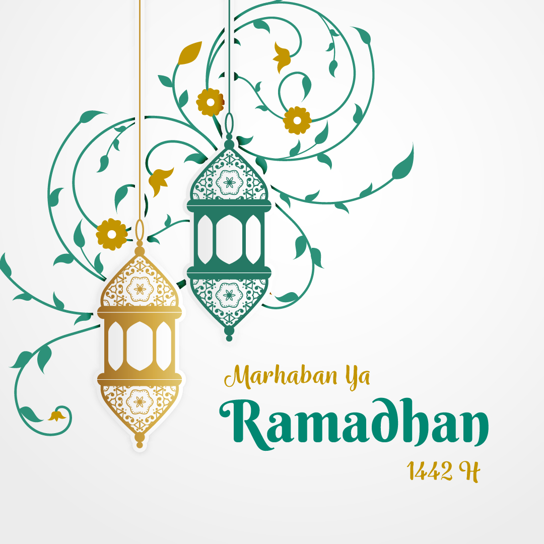 Gambar Ucapan Marhaban Ya Ramadhan 1442 H / 2021 M