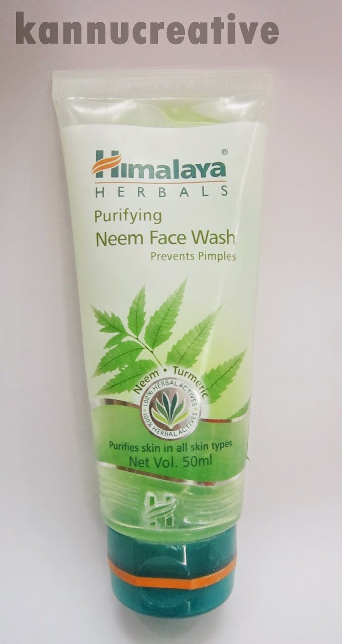 Himalaya Herbals Purifying Neem Face Wash (prevents pimples): Review + Swatch + Demo + FOTD