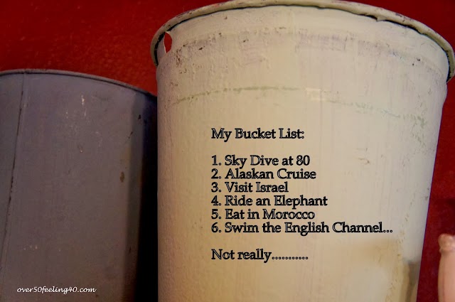 A Bucket List Confession