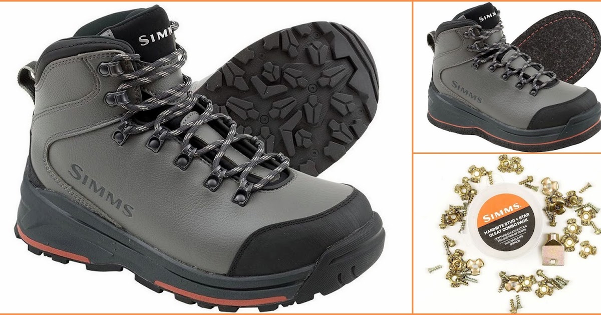 Wading Boots Studded Rubber Sole Model 3000A Wading Boot Studs