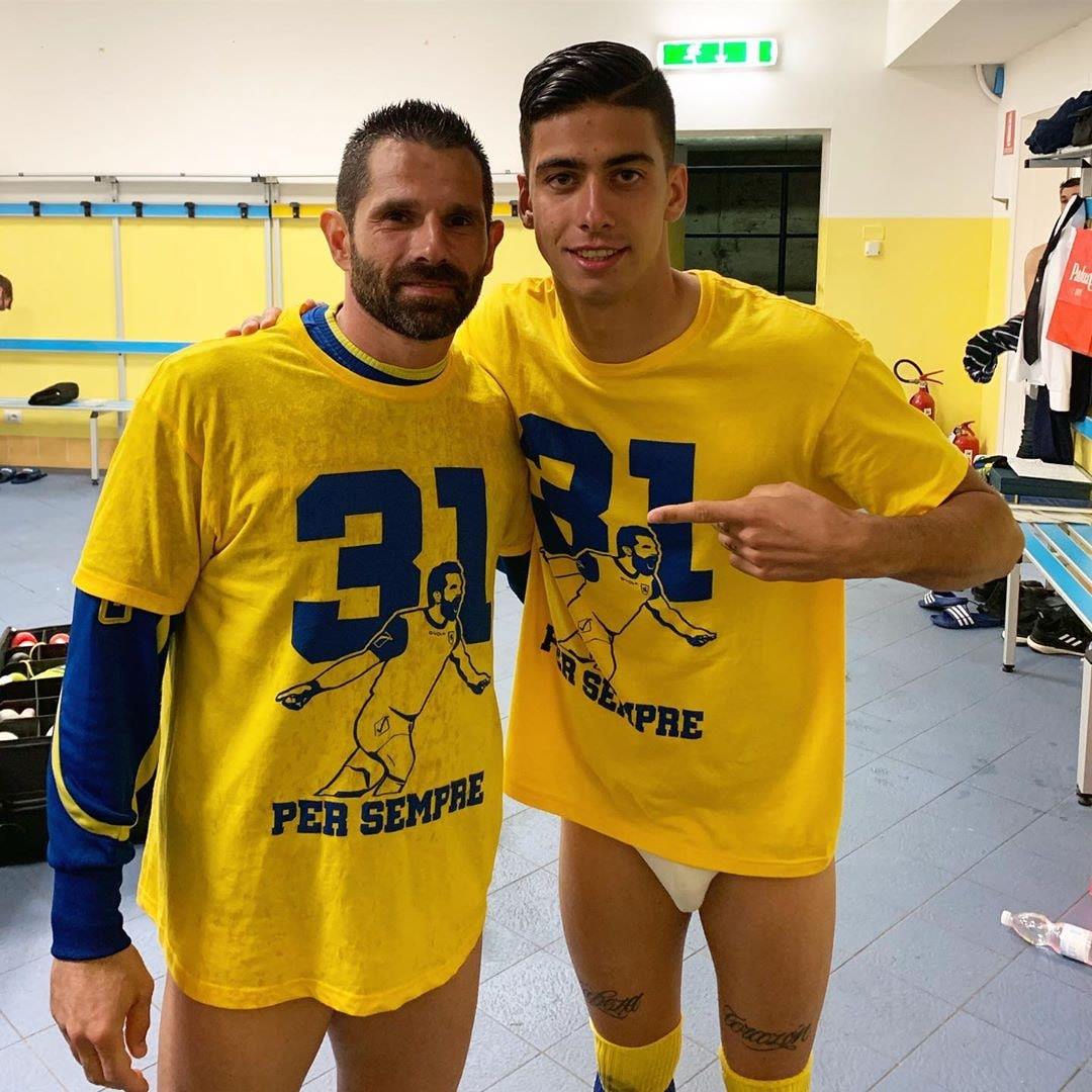 Footballers in underwear: FABIO DE PAOLI