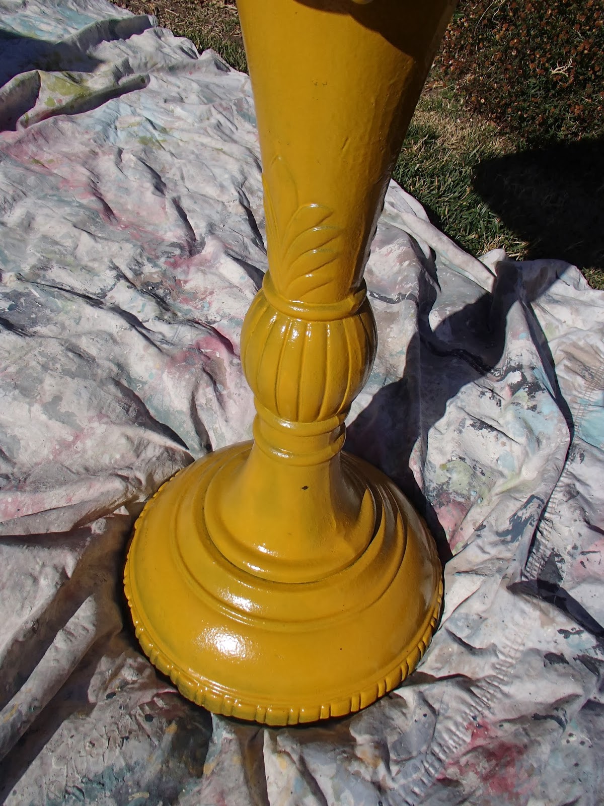 D.D.'s Cottage and Design Metal Bird Bath ReDo