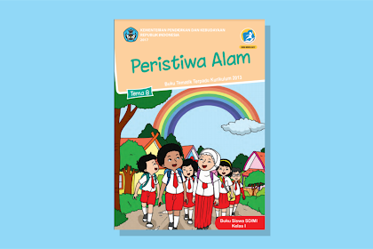 Materi Pelajaran Tematik Kelas 1 SD/ MI - Tema 8: Peristiwa Alam Kurikulum 2013 Terbaru