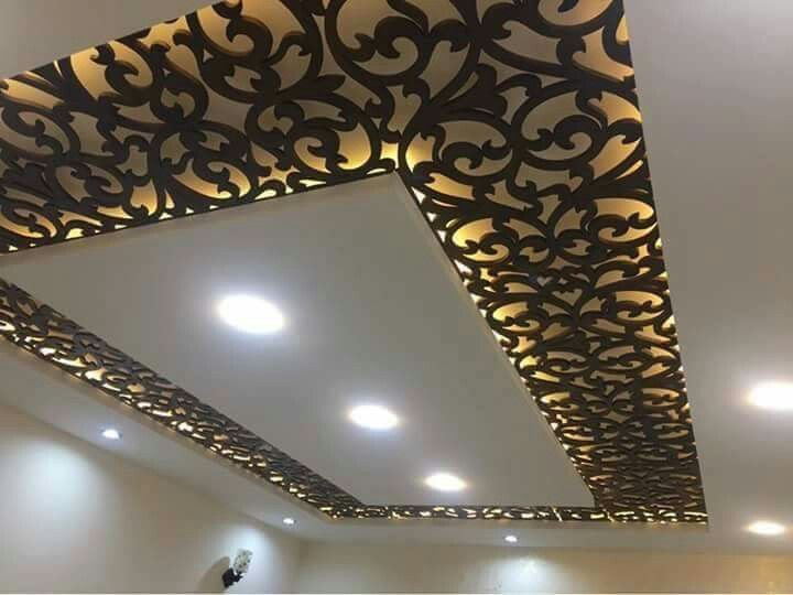 ديكورات جبسم بورد مع ديكورات سي ان سي CNC شركة ارابيسك