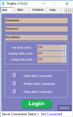 [Server Bot]   TheBot v7.0.0 Latest Nimbuzz ServerBot Released 11