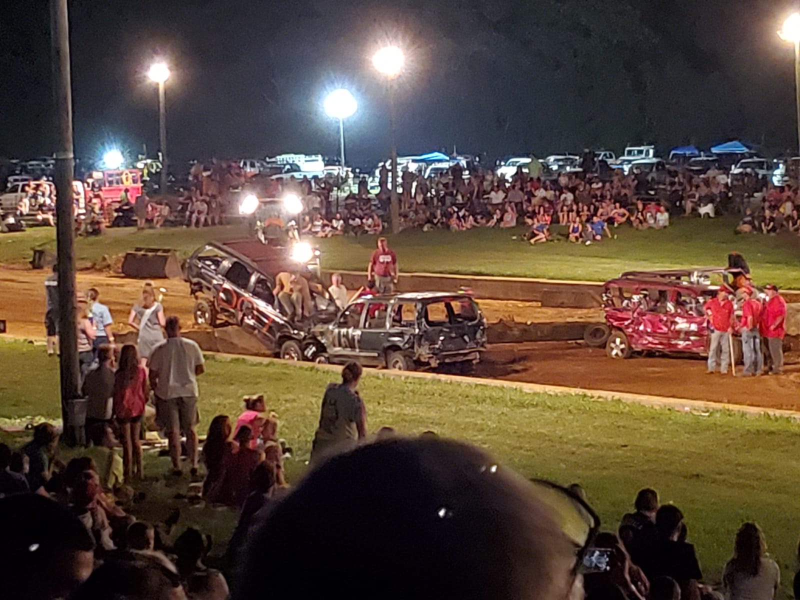 Demolition Derby at Lebanon Fair!