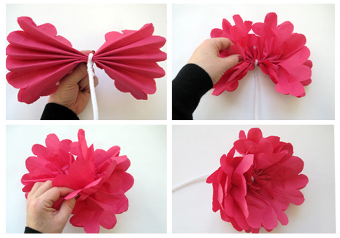 seriamente Barriga Girar Como hacer flores con servilletas de papel