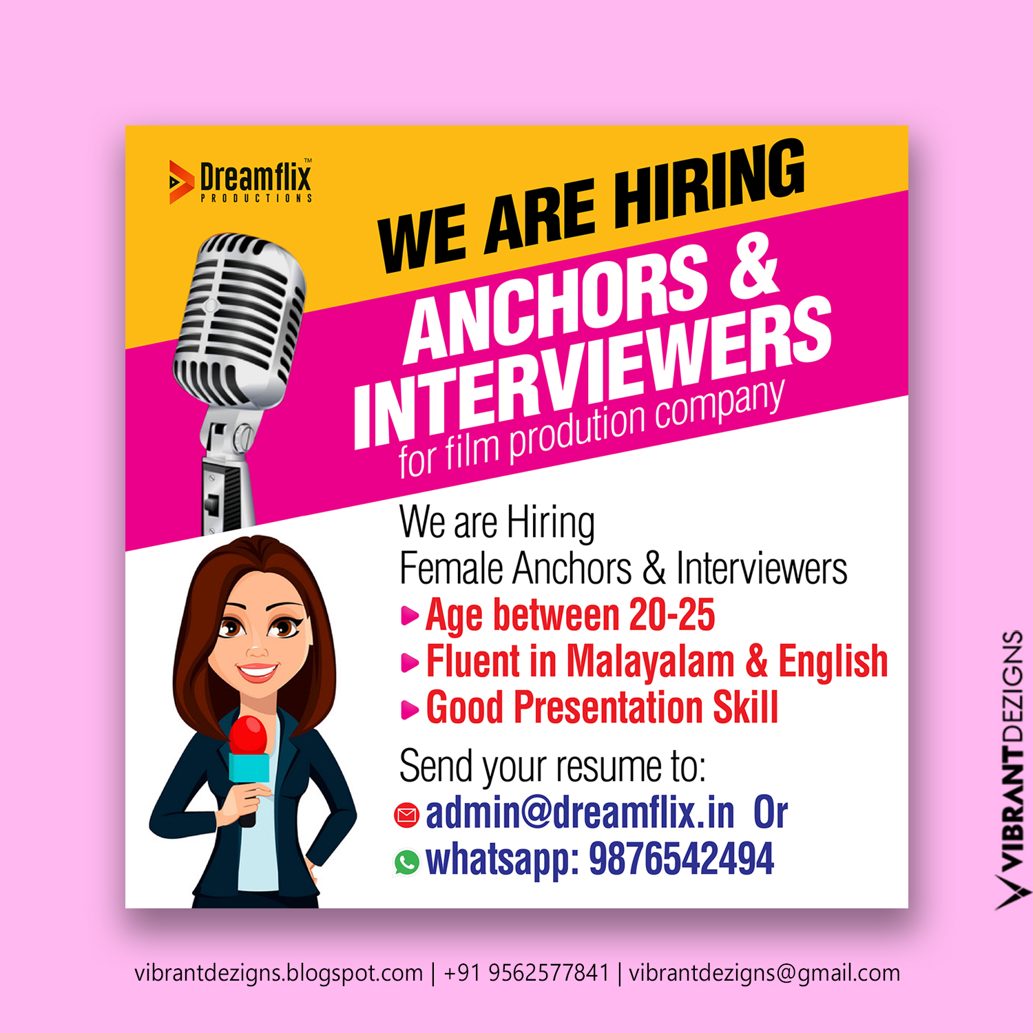 vibrantdezigns, Graphic Designing Logo Designing, Brochure Designing