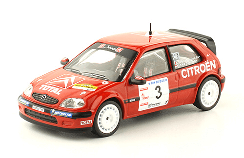Sébastien Loeb Collection Citroën Saxo T4 Rallye Terre De l’Auxerrois 2001