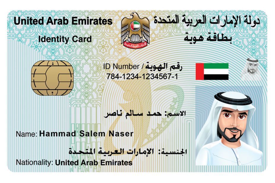 How to check all types of fines against emirates id in abu dhabi?