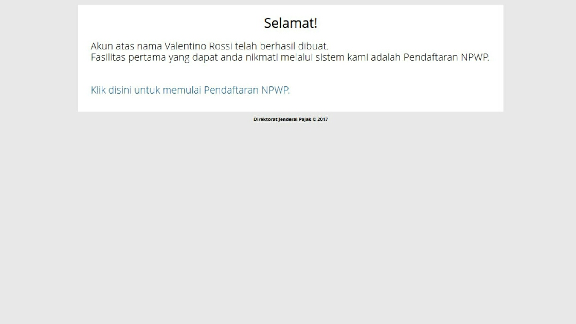 Cara Membuat Akun Npwp Online Ulasanpajak Com