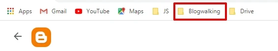 Folder Bookmark Blogwalking