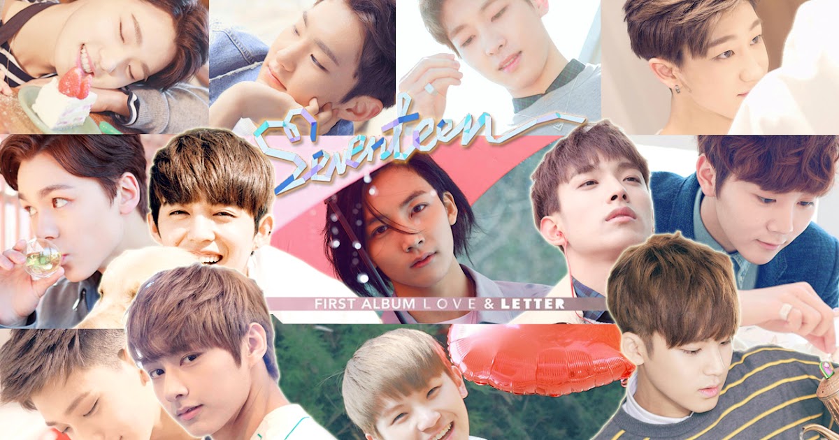K Pop Lover Seventeen Love Letter Wallpaper