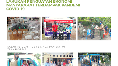 Balai Taman Nasional Bunaken Lakukan Penguatan Ekonomi Masyarakat Terdampak Pandemi Covid-19