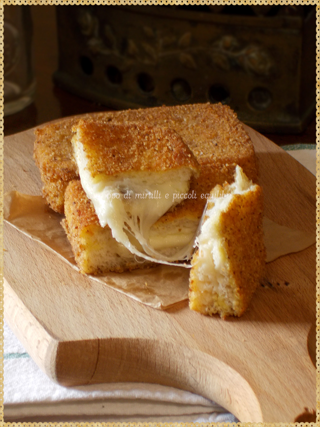 Mozzarella in carrozza alla romana