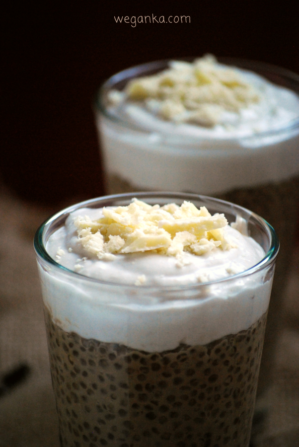 Kawowy pudding z tapioki