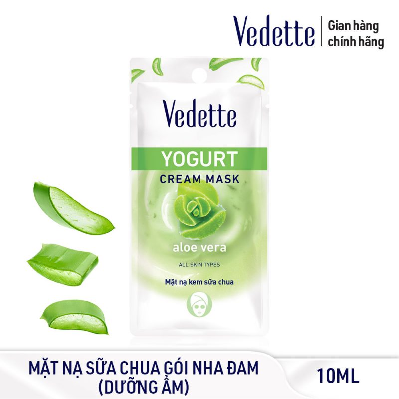 Mặt nạ sữa chua Vedette Nha Đam 10ml