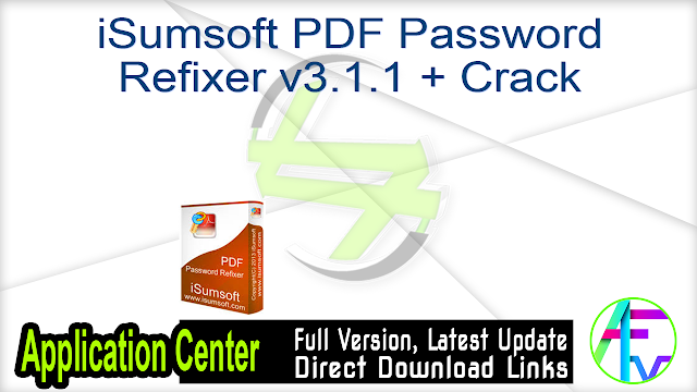 isumsoft office password refixer crack
