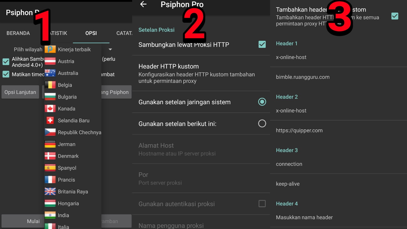 cara daftar dan merubah kuota edukasi
