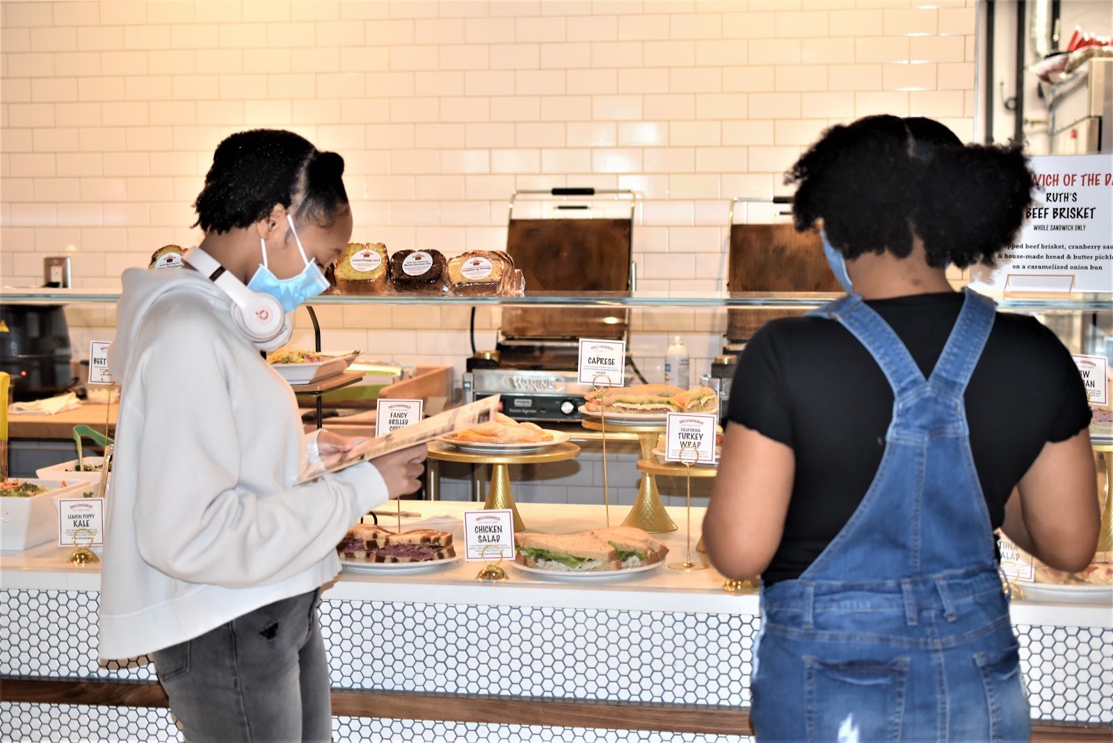 Lunch at Breadwinner Cafe & Bakery in Dunwoody