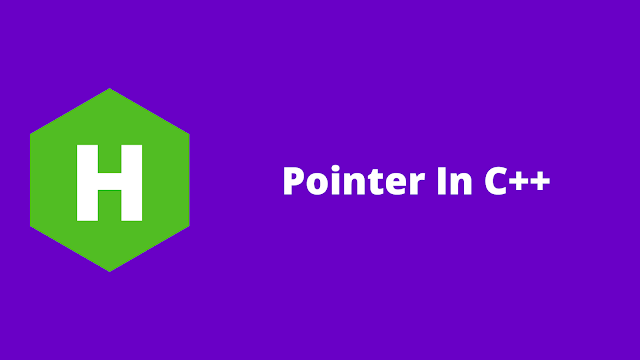 HackerRank Pointer in C++ problem solution