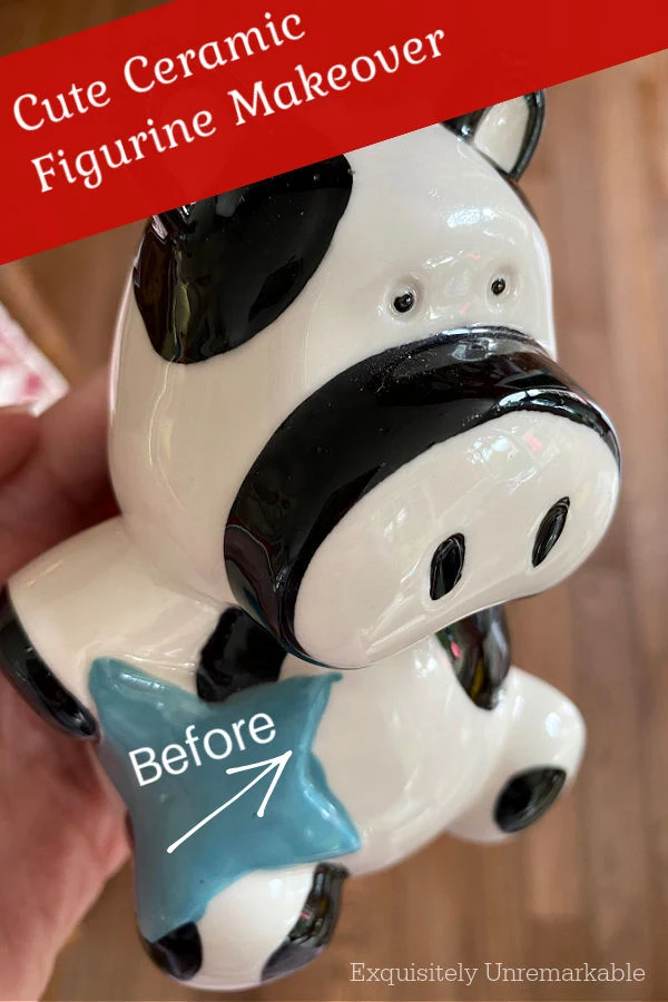 Cute Ceramic Figurine Makeover Before Photo