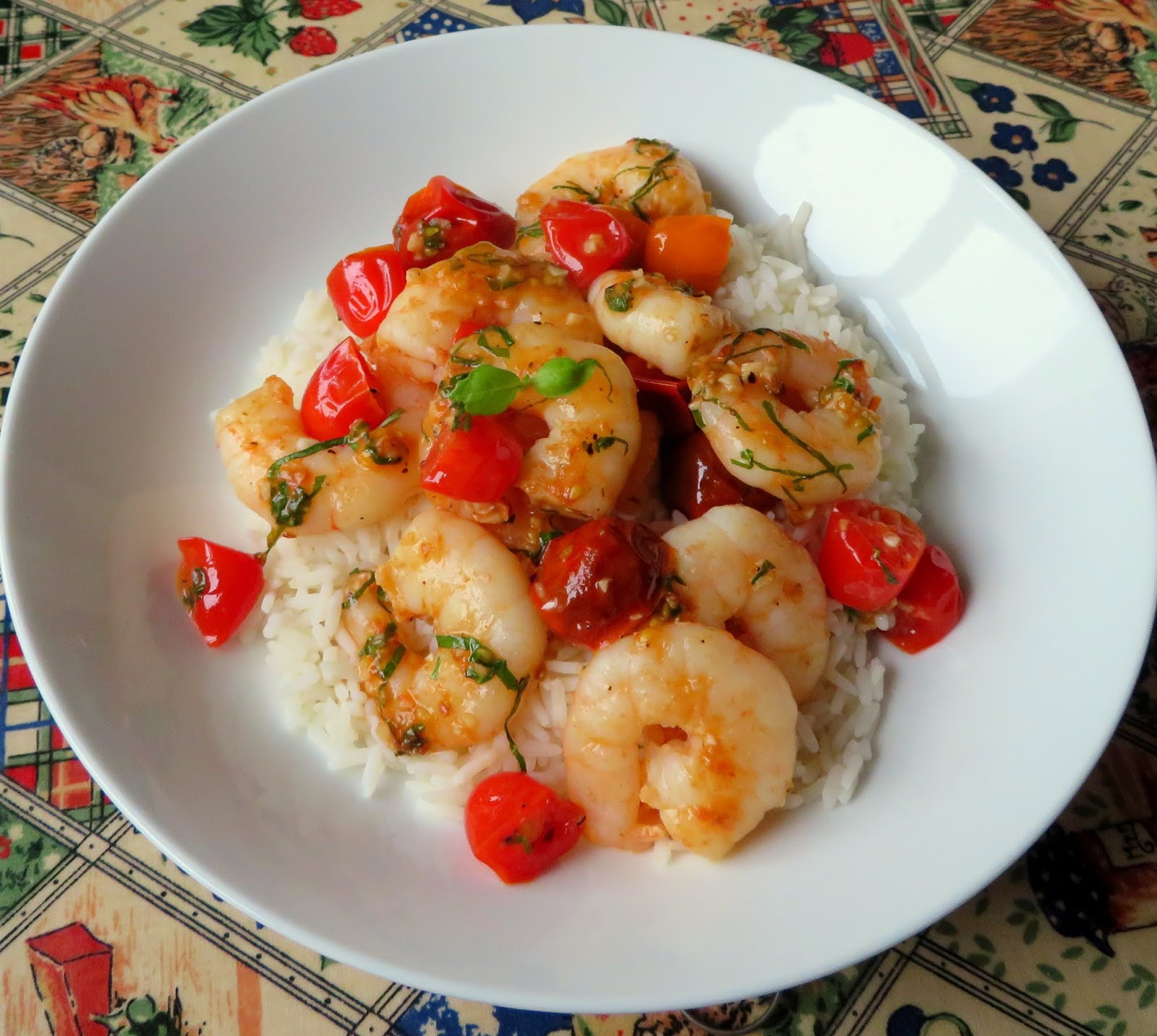 Garlic & Basil King Prawns The English Kitchen