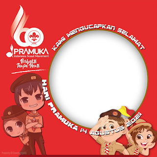 twibbonize ucapan selamat hari pramuka 14 agustus - kanalmu