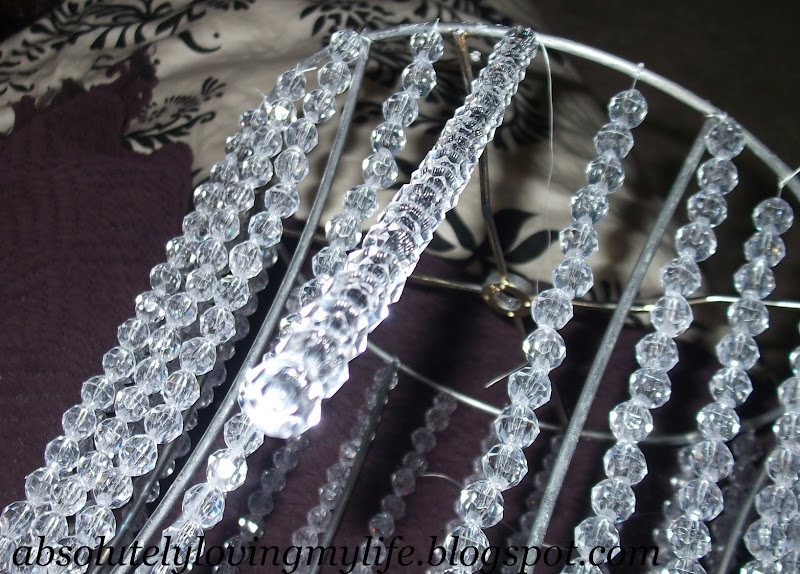 Loving Life DIY Beaded Lamp Shades