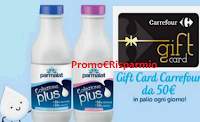 Vinci con Parmalat: con Colazione Plus vinci 48 Gift Card Carrefour da 50€! Anticipazione Logo Vinci con Parmalat: con Colazione Plus vinci 48 Gift Card Carrefour da 50€! Anticipazione