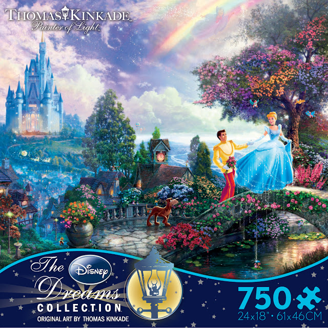 Susan's Disney Family New Thomas Kinkade Disney Jigsaw Puzzles Giveaway