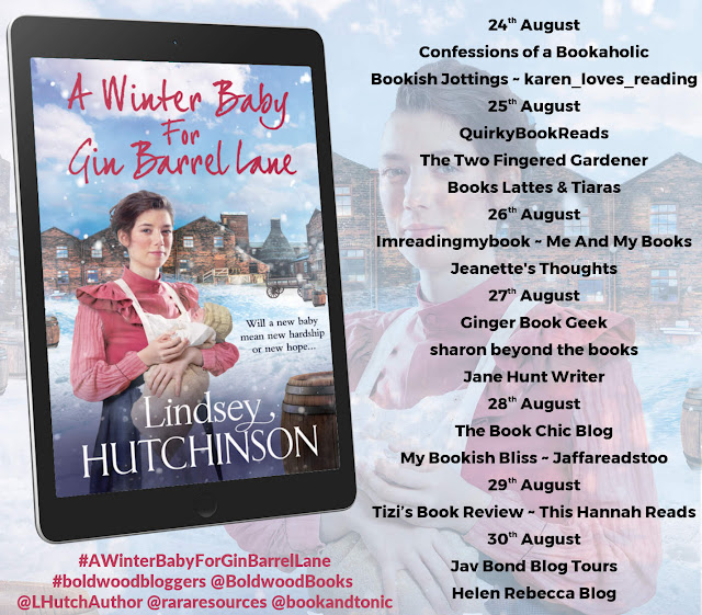 A Winter Baby For Gin Barrel Lane by Lindsey Hutchinson book review