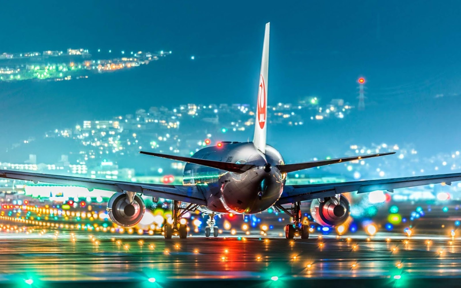 Plane on Airport Wallpaper