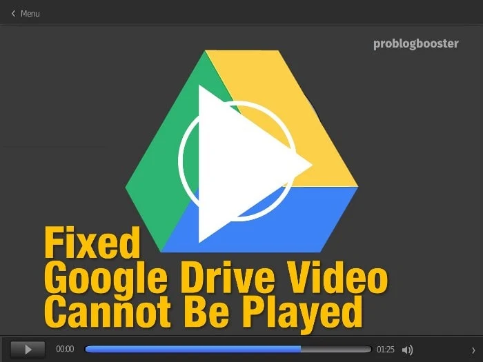 Fixed Google Drive Video Cannot Be Played Android: Solving google drive videos not playing - How do I play videos from Google Drive on Android? Does Google Drive ruin video quality? Can Google Drive play videos? How do I play mp4 files on Google Drive? How do you fix playback error on Google Drive? Why wont my videos play in Google Drive? For some reason, some cant watch google drive mp4 videos on the web in account because the device keeps getting error as cannot play video Sorry, this video cannot be played or this video cannot be played google drive android So lets check out the tricks and quick fixes about the Google drive not playing the video files into your Android phone as well as online.