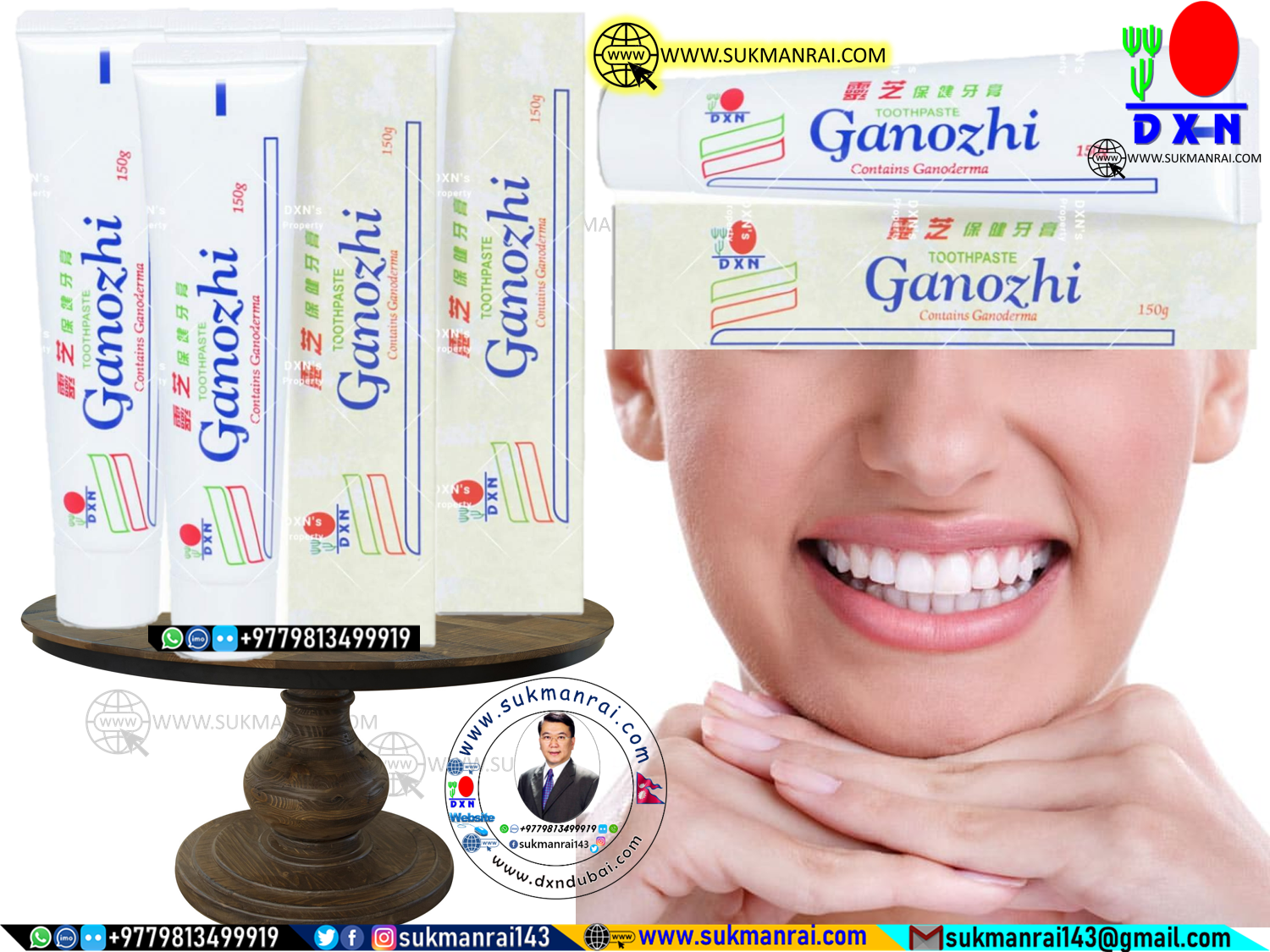 BENEFITS OF DXN GANOZHI TOOTHPASTE