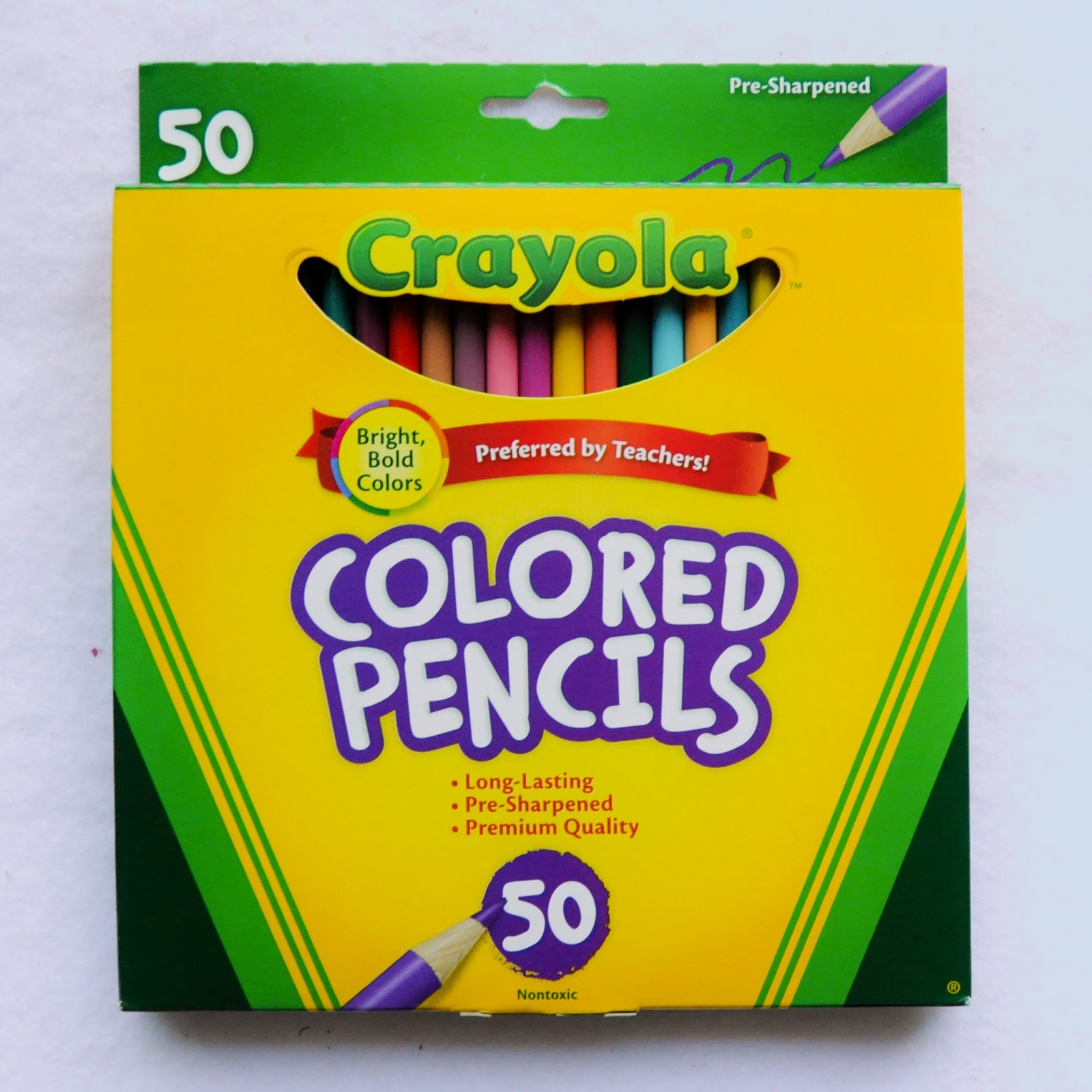 Did you have the 50 colored pencils? #crayola #colors