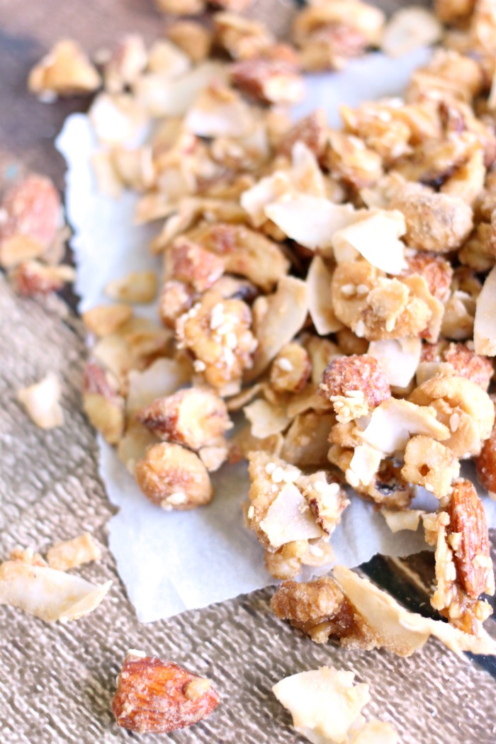 Mama Loves Food! Maple Nut Clusters