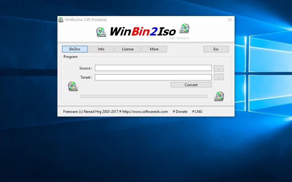 Como Converter Ficheiros BIN Para ISO