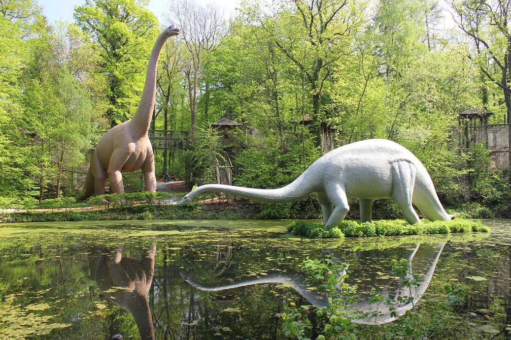 dinopark Kleinwelka v Německu