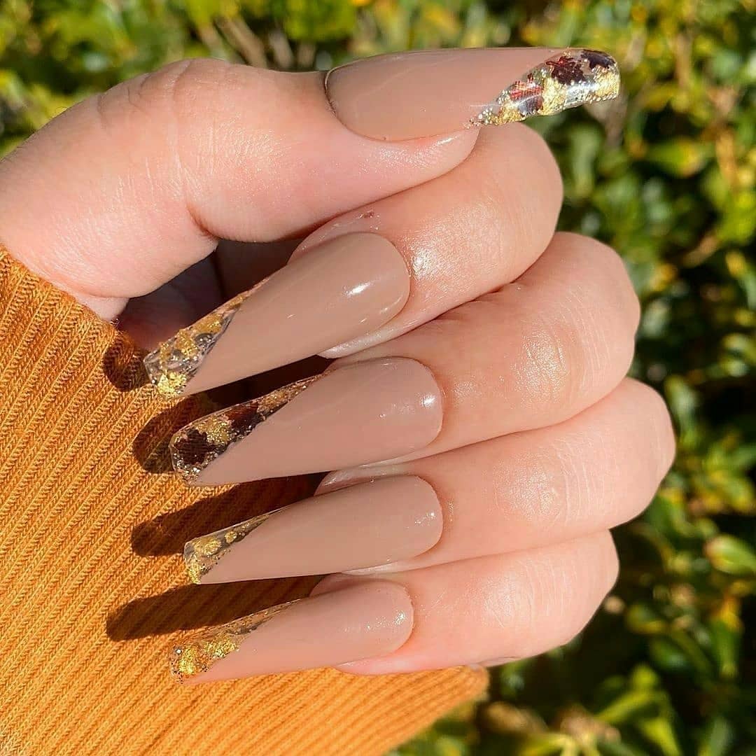 20 Cute Coffin Nail Designs Inspirations-Trybeinfo