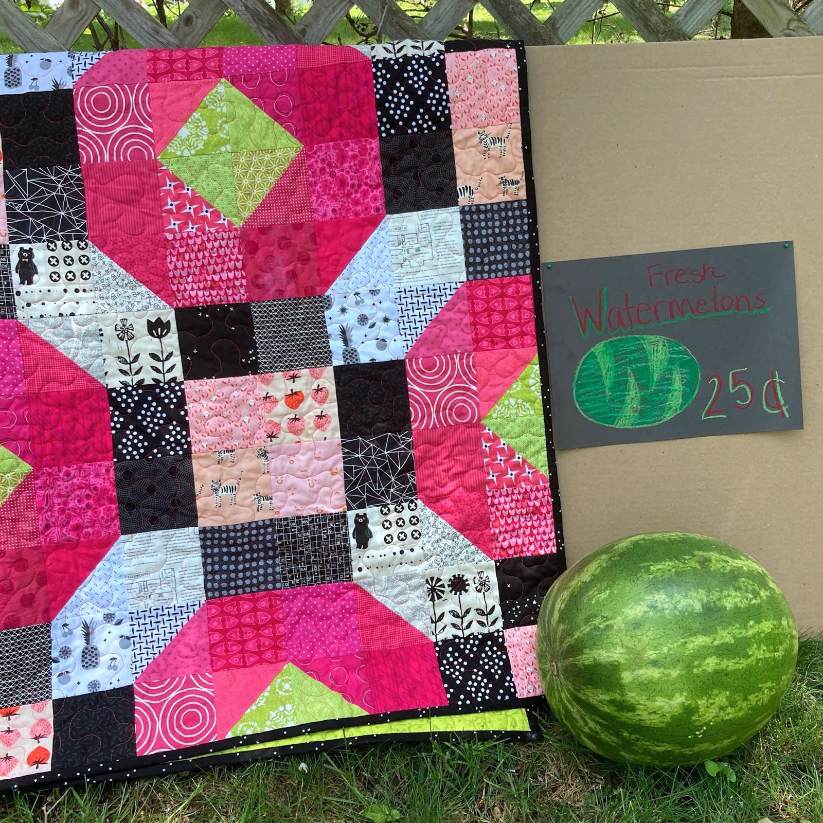 Wake Me Up, Watermelon Quilt