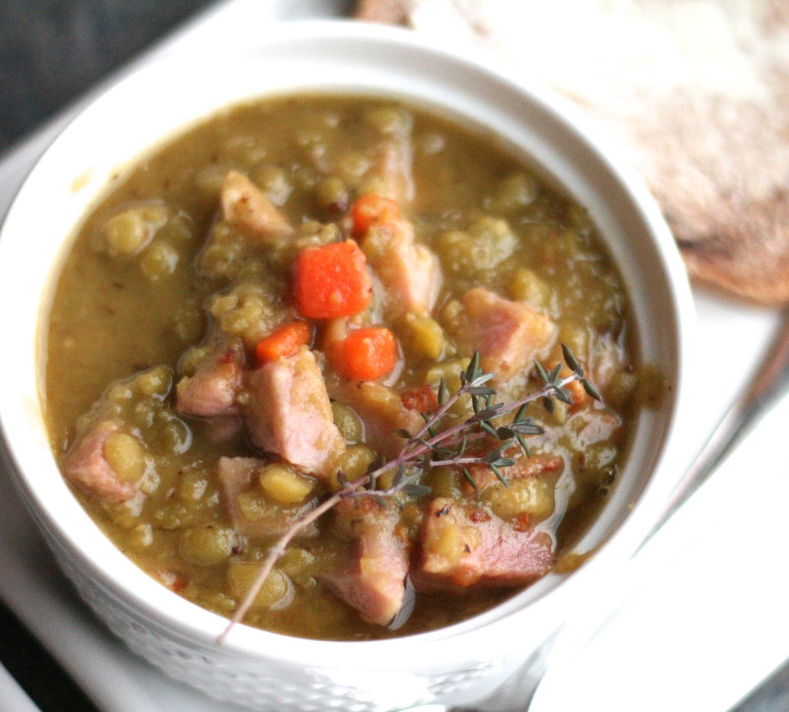 tune 'n fork Split Pea Soup with Ham & Bacon