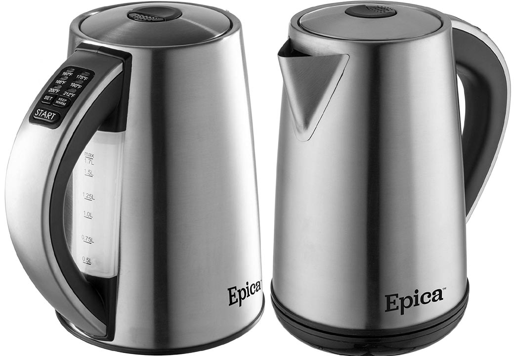BKC EPICA 6 TEMPERATURE VARIABLE STAINLESS STEEL CORDLESS ELECTRIC