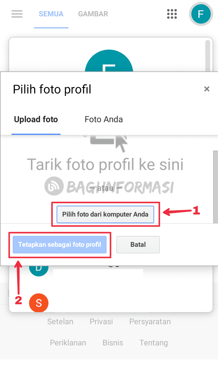 Cara Mengganti Foto Profil di Gmail Lewat Android Bagiinformasi jpg (720x1230)