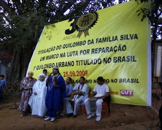 Titulação do Quilombo dos Silva, em Porto Alegre/RS, dia 25 de setembro de 2009.