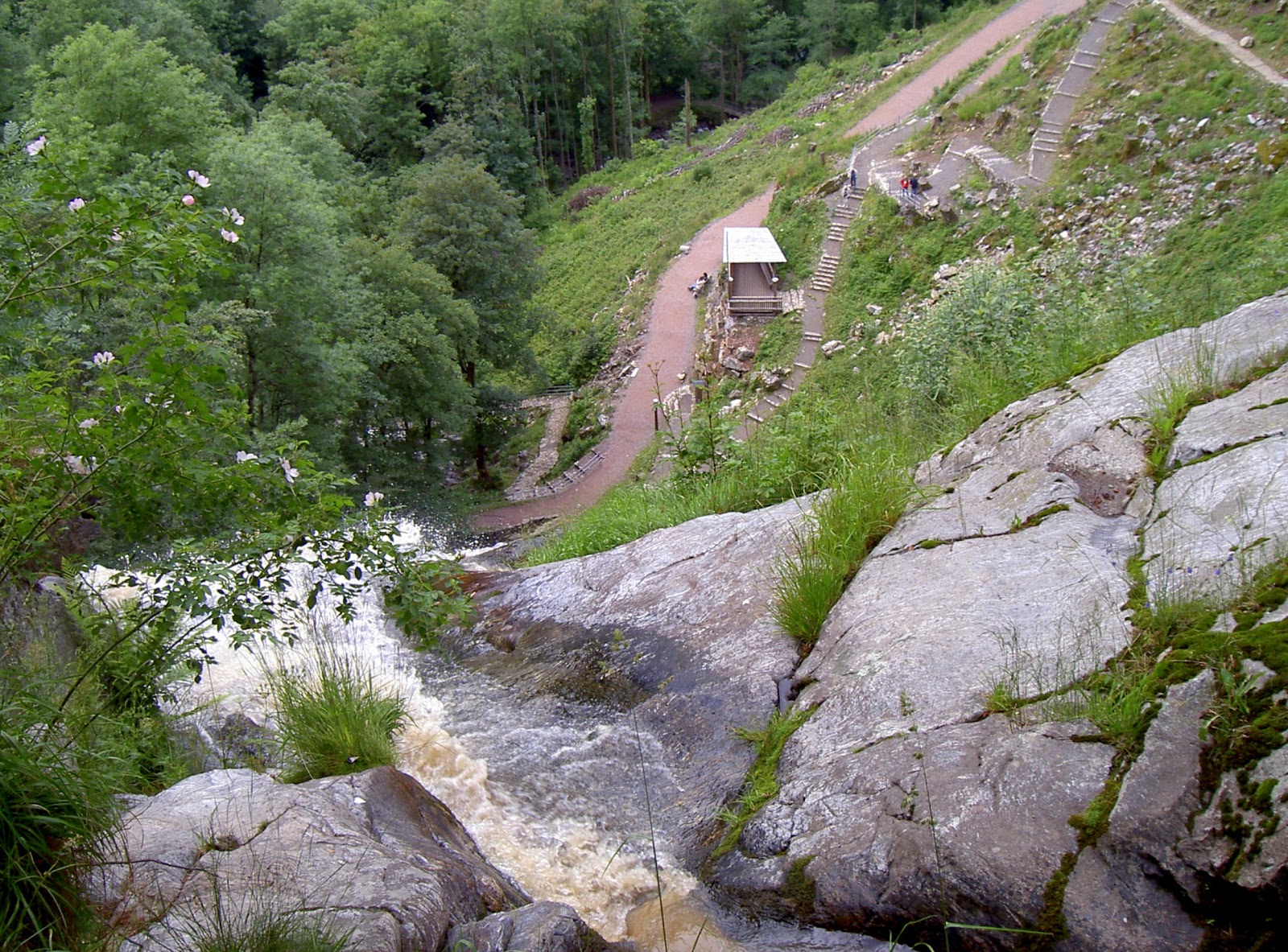 23 06 14 23 06 09 Ein Blick Zuruck Auf Den Todtnauer Wasserfall Im Sudschwarzwald