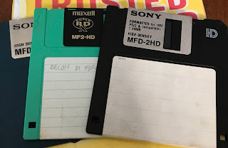 Floppy Disk, Disket Kecil Ukuran 3,5 Inchi.